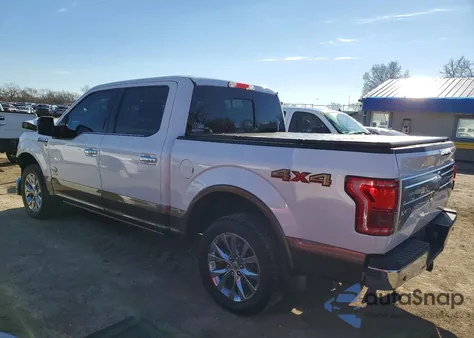 2015 Ford F150 Supercrew z USA, uszkodzony, nr VIN 1FTEW1EG2FFB40945